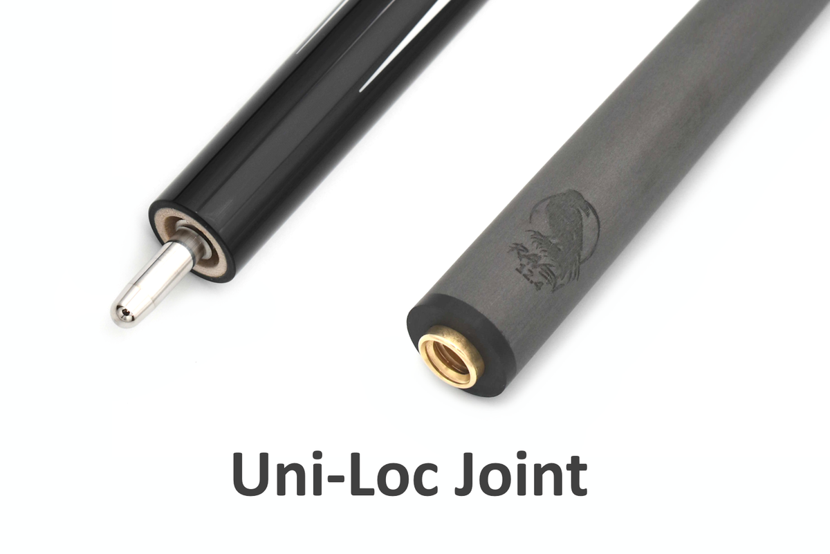 Carbon Fiber PRO Shaft Uni-Loc - 12.4mm – RAVEN CUES Carbon Fiber PRO Shaft Uni-Loc - 12.4mm – RAVEN CUES