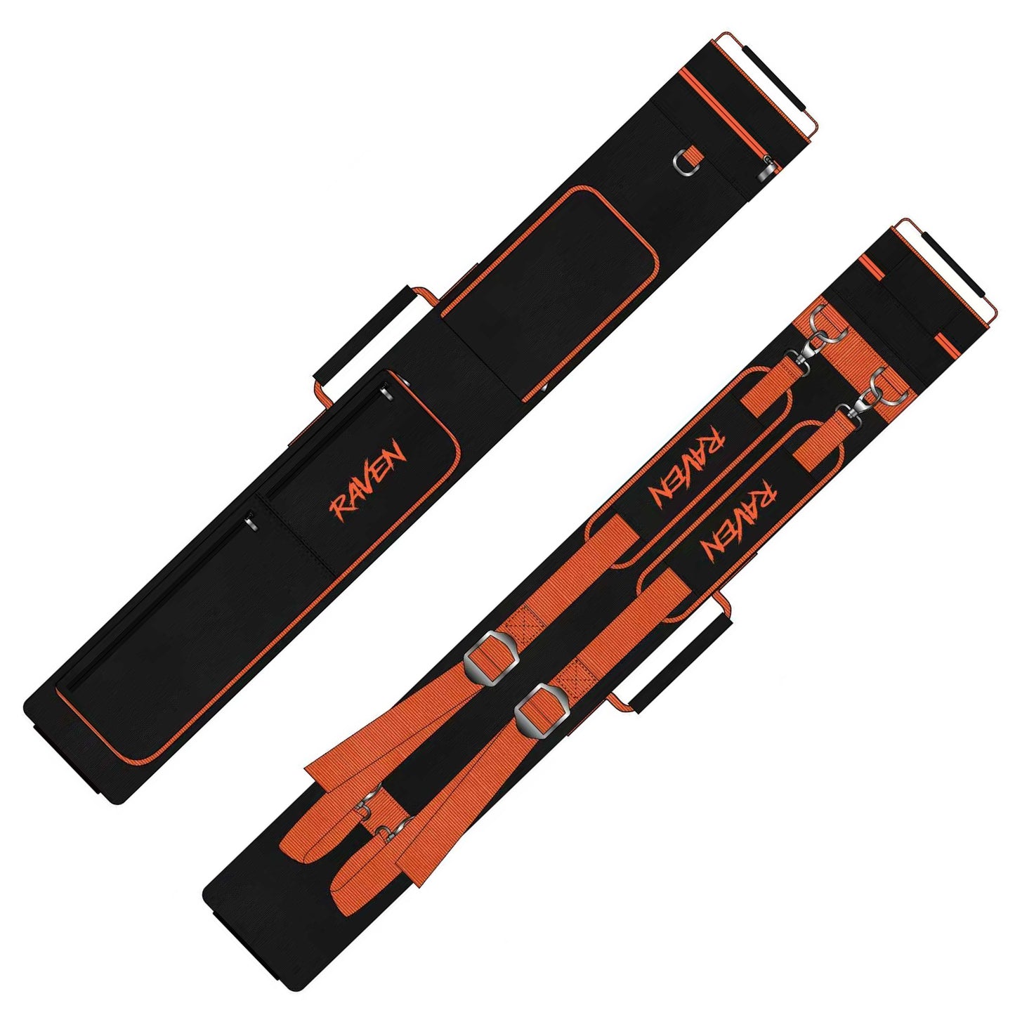 Raven 3x5 Hard Case - Orange (Pre-Order)