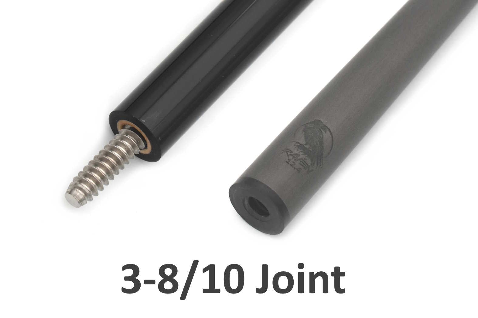 Carbon Fiber Shaft 3/8-10 - 12.4mm – RAVEN CUES