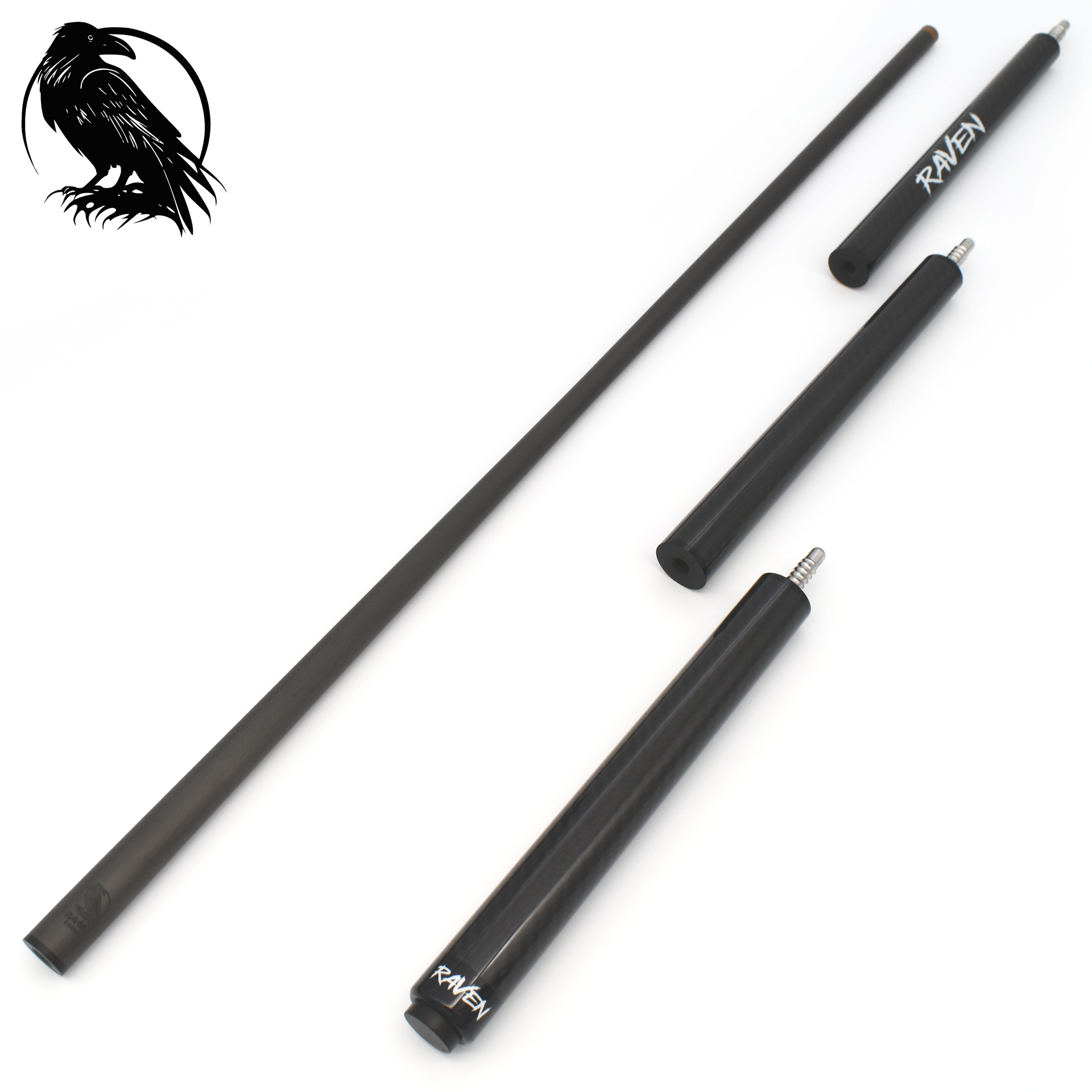 4 Piece Carbon Fiber Jump / Break Cue 3k – RAVEN CUES