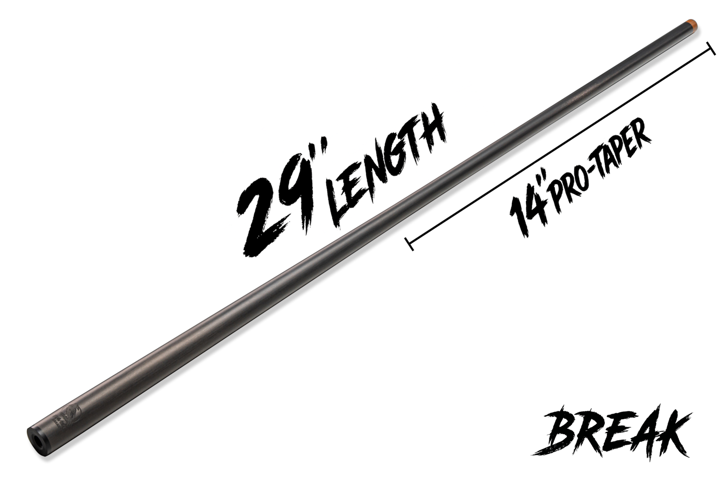 Carbon Fiber Break Cue, Purple