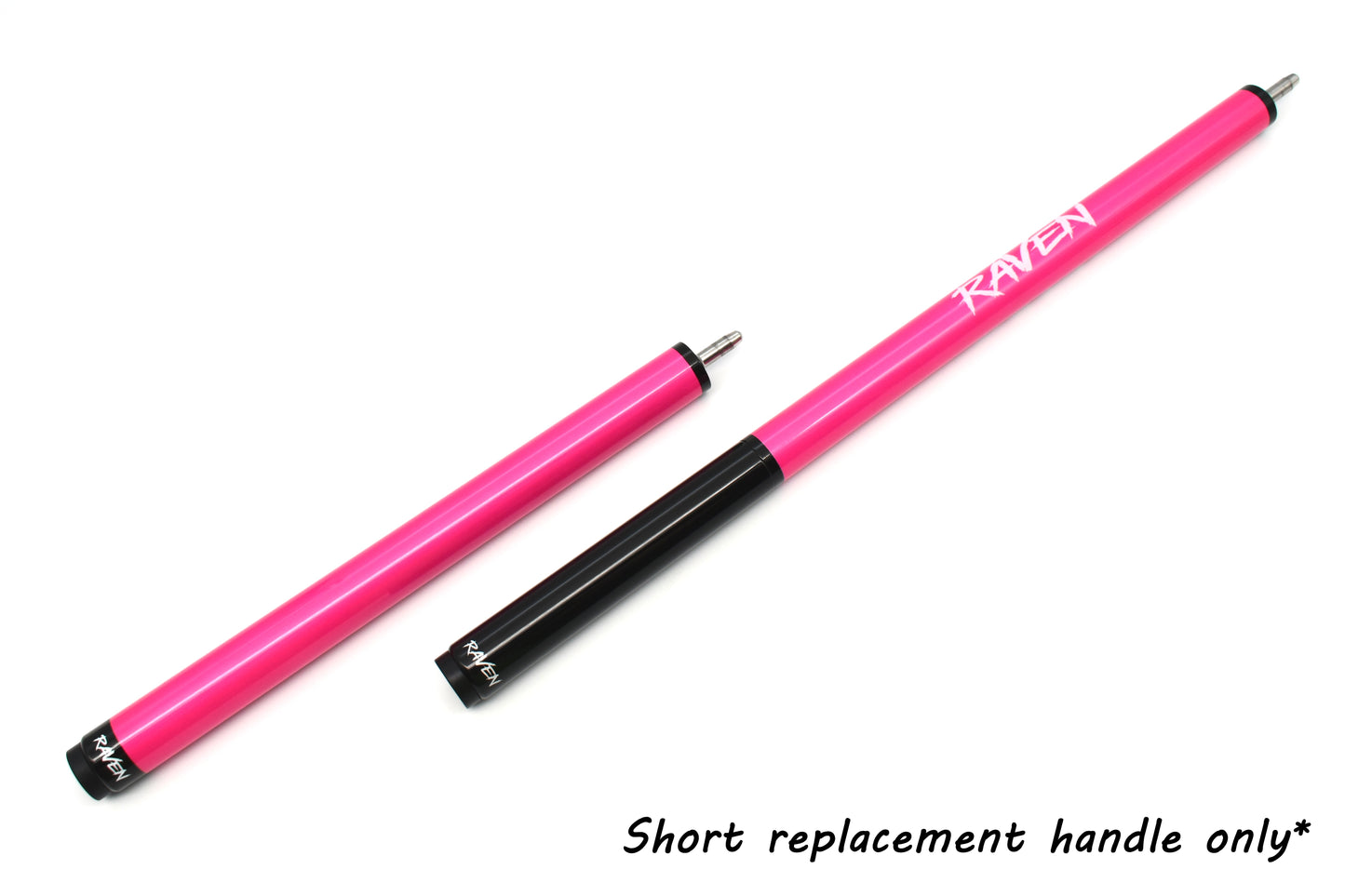 Short back handle for Raven jump cue