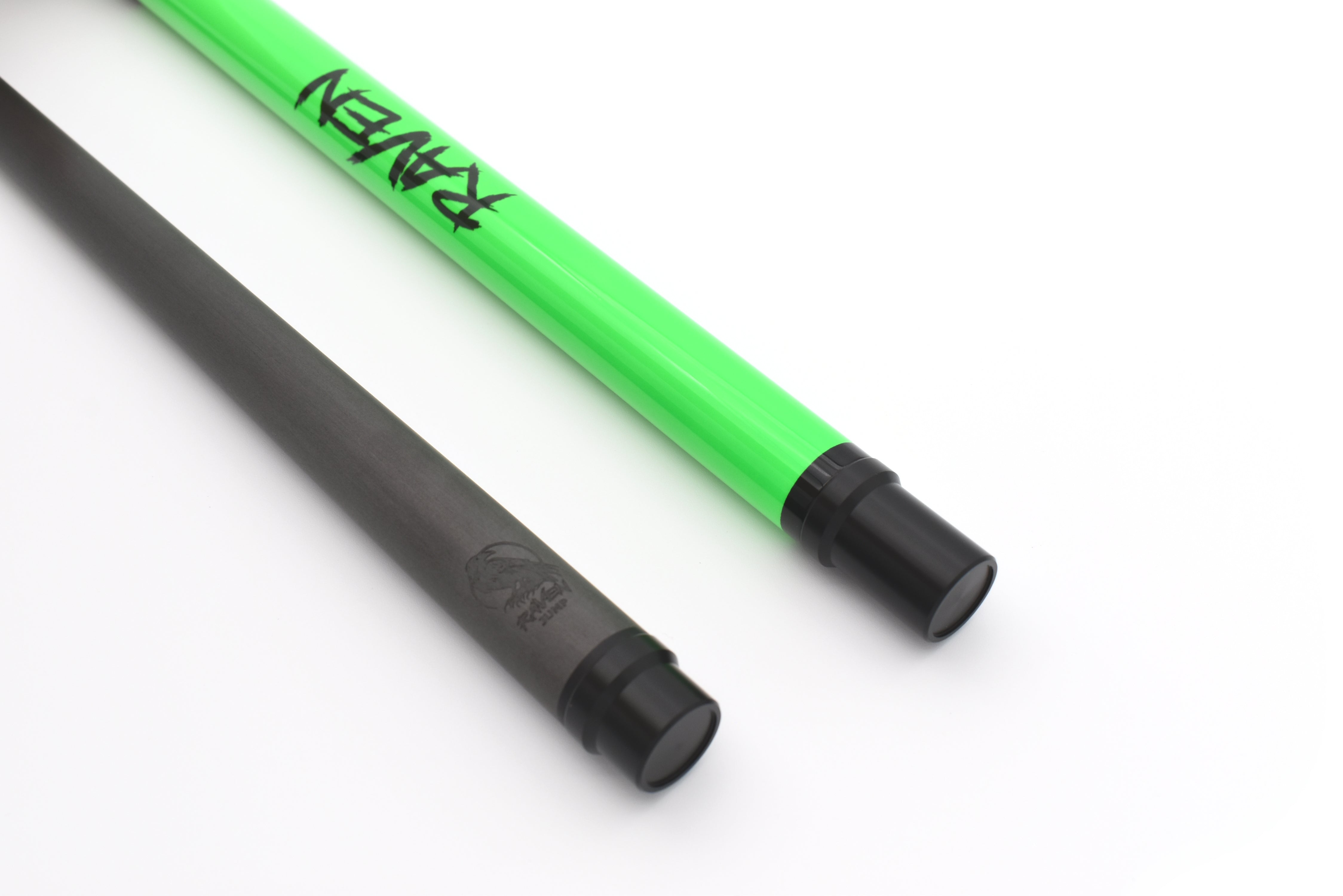 Carbon Fiber Jump Cue, Green – RAVEN CUES