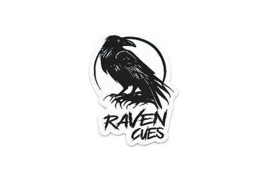 Raven Cues Bird Logo Patch