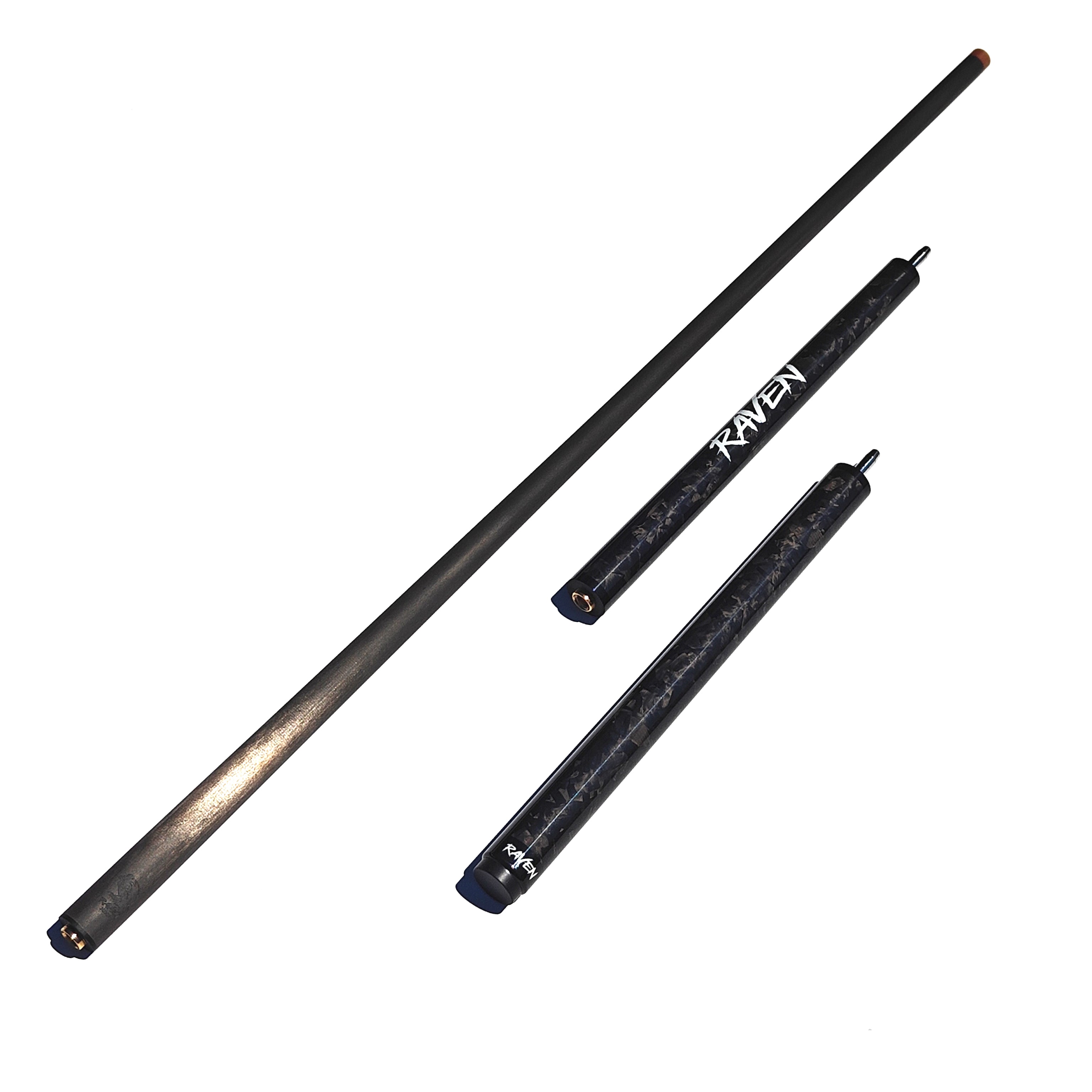 Carbon Fiber Jump Cue, Forged Carbon – RAVEN CUES