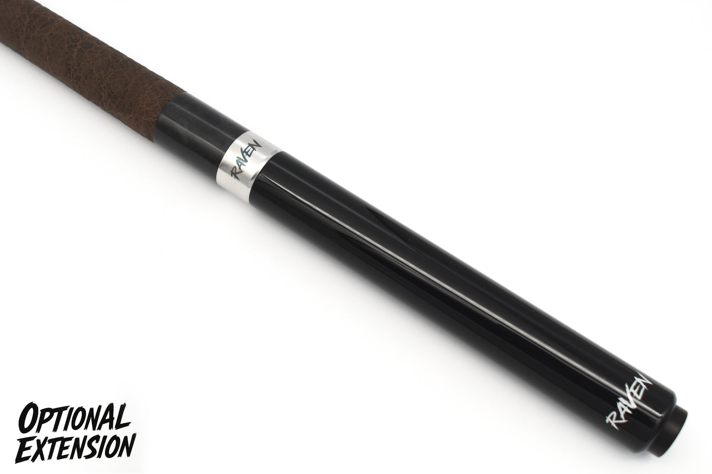 Carbon Fiber Forged (F1) Leather Wrap (Brown) - Natural