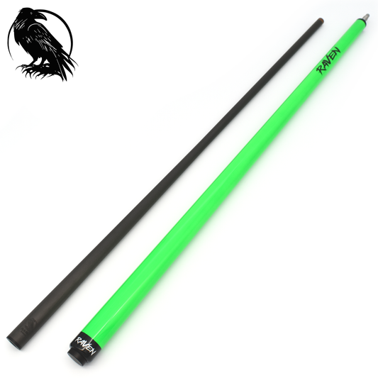 Carbon Fiber Break Cue, Green