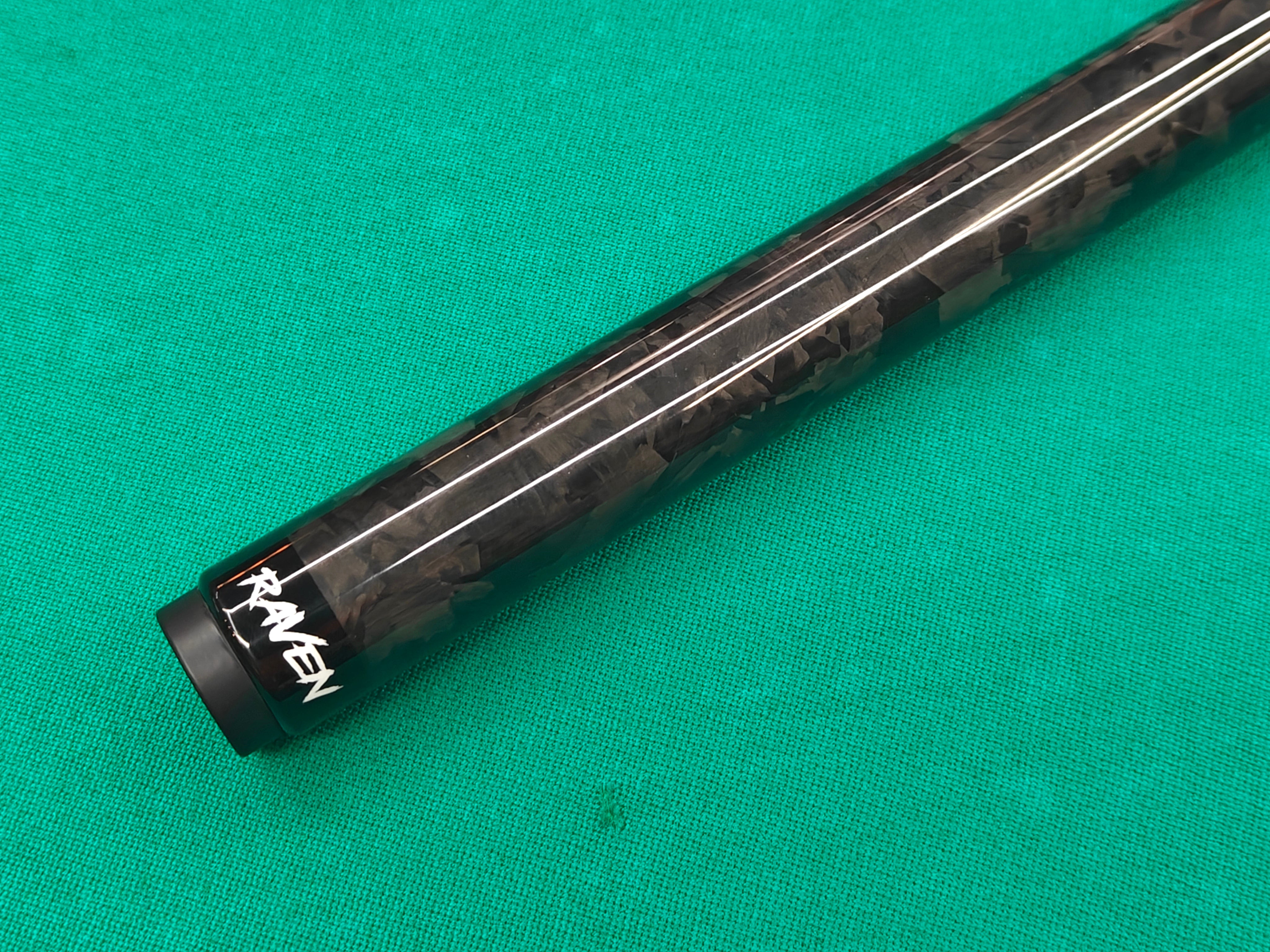 Carbon Fiber Jump Cue, Forged Carbon – RAVEN CUES