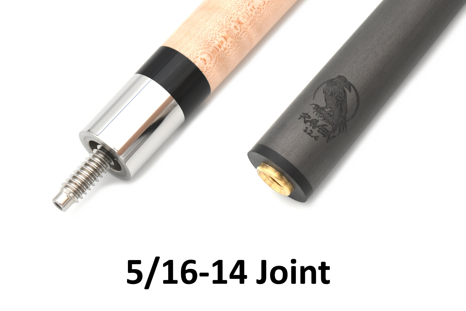 Carbon Fiber PRO Shaft 5/16-14 - 12.4mm – RAVEN CUES