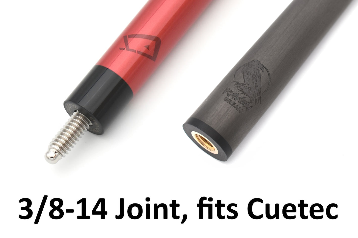 Carbon Fiber Shaft 3/8-14 (Fits Cuetec) - Break