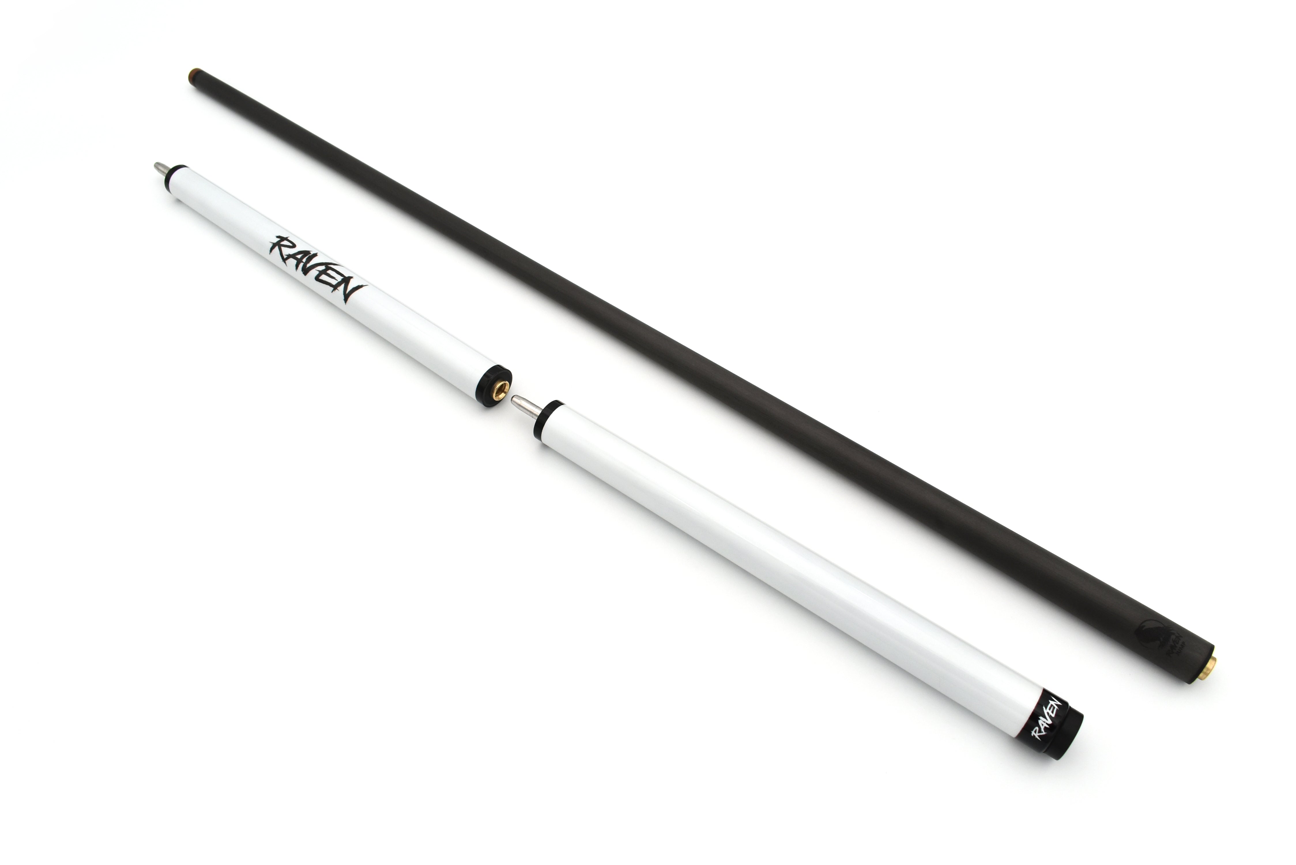 Carbon Fiber Jump Cue, White – RAVEN CUES