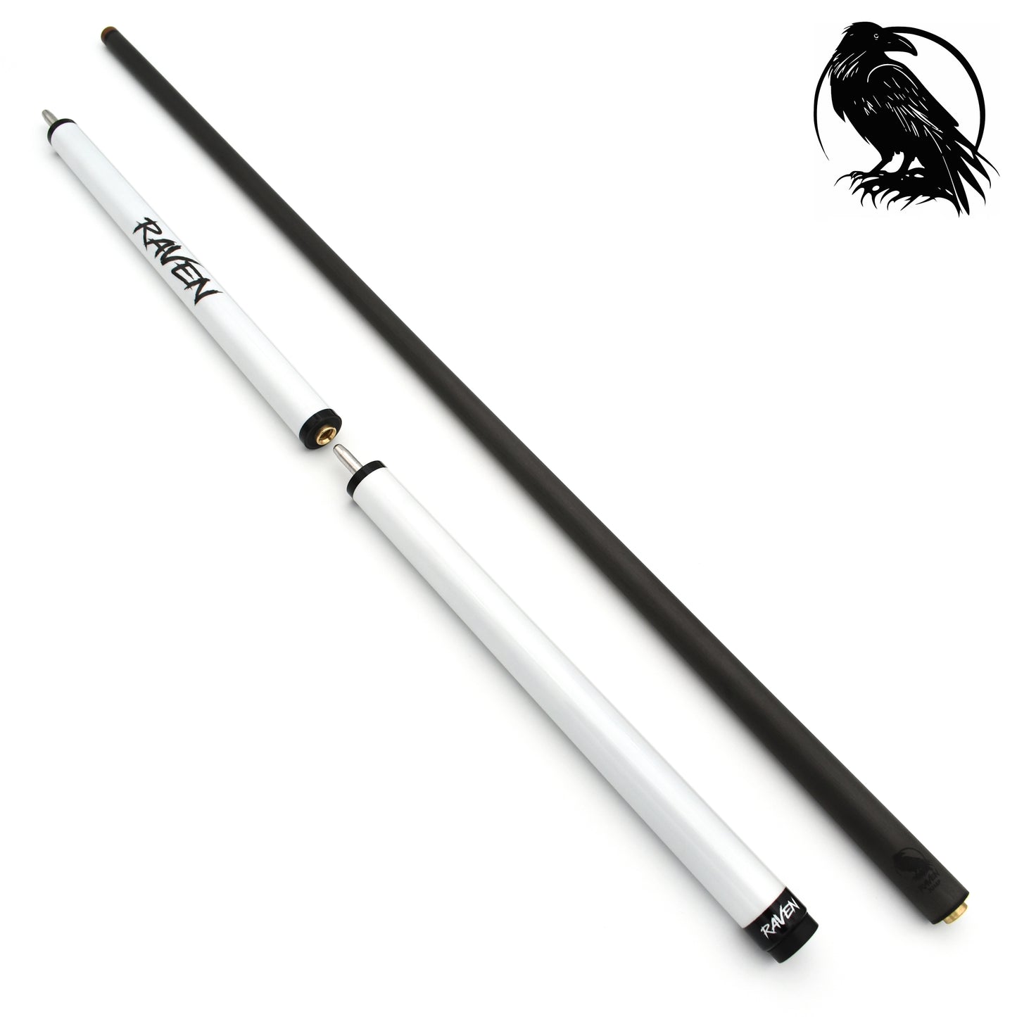 Carbon Fiber Jump Cue, White