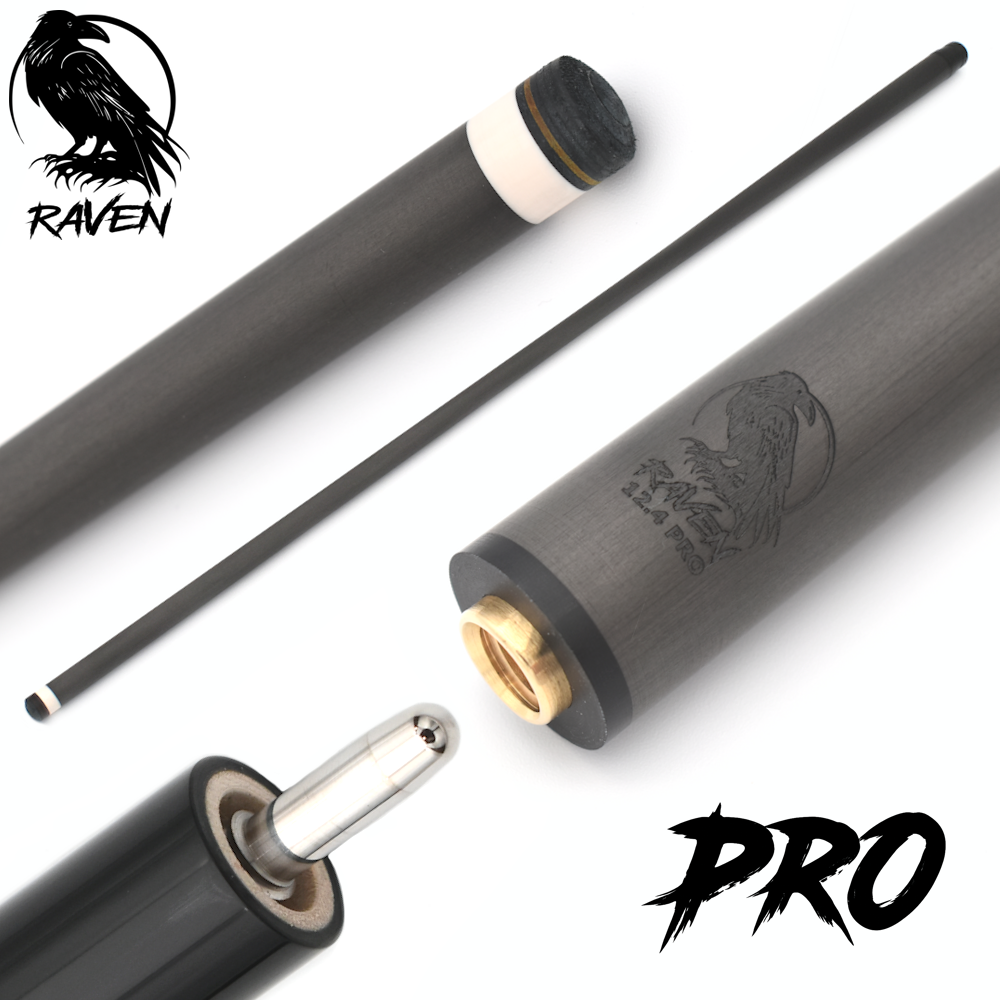 Ultra Low Deflection Carbon Fiber Pool Cue Shafts With Joint And Ferrule Finished Billiard Cues