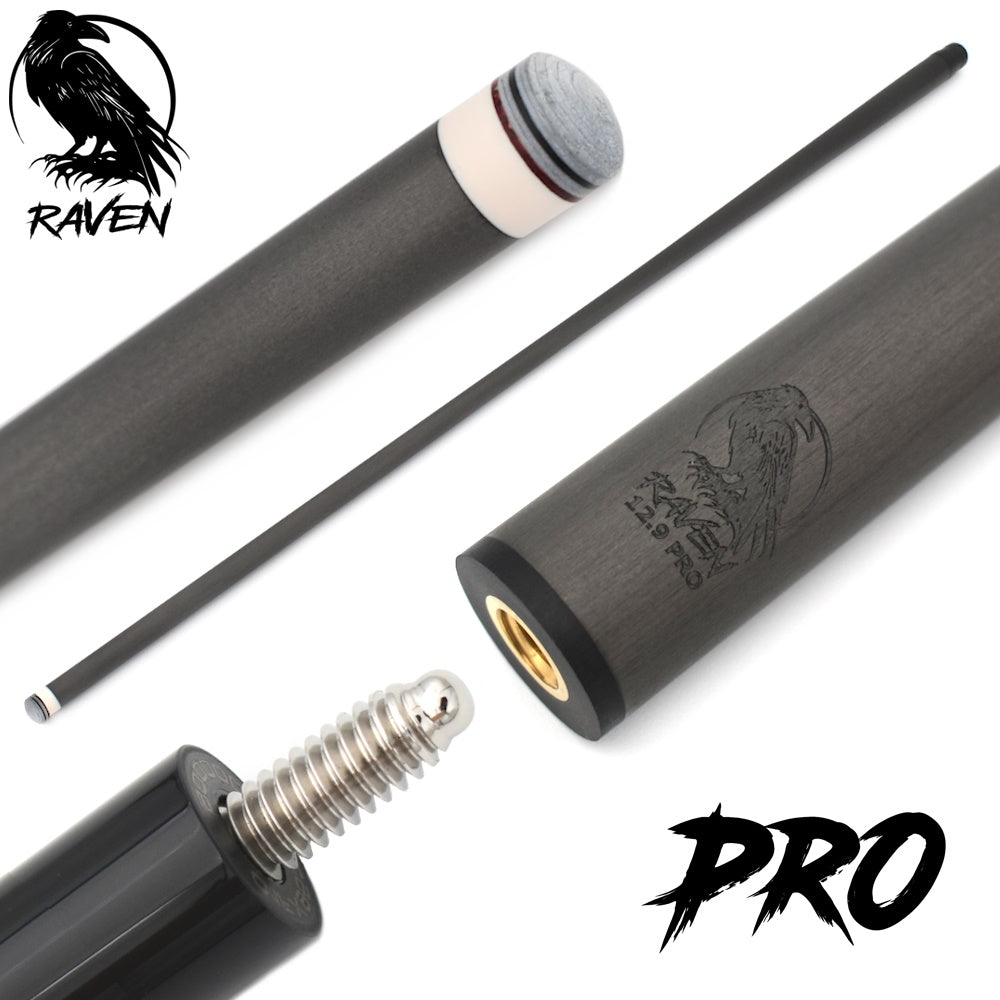 Carbon Fiber PRO Shaft 3/8-14 (Fits Cuetec) - 12.9mm
