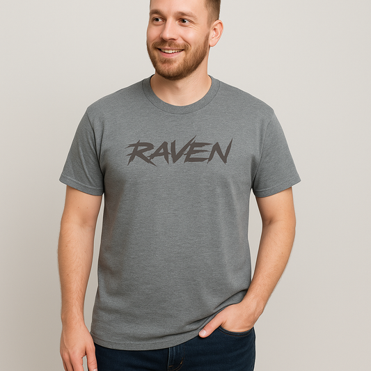 Raven cues T-shirt
