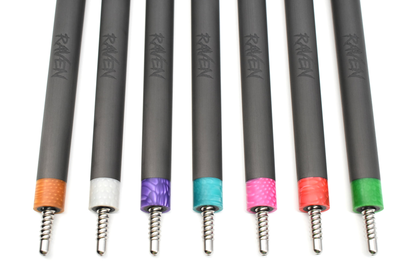 Raw Carbon Break Cue Leather Wrap, Purple