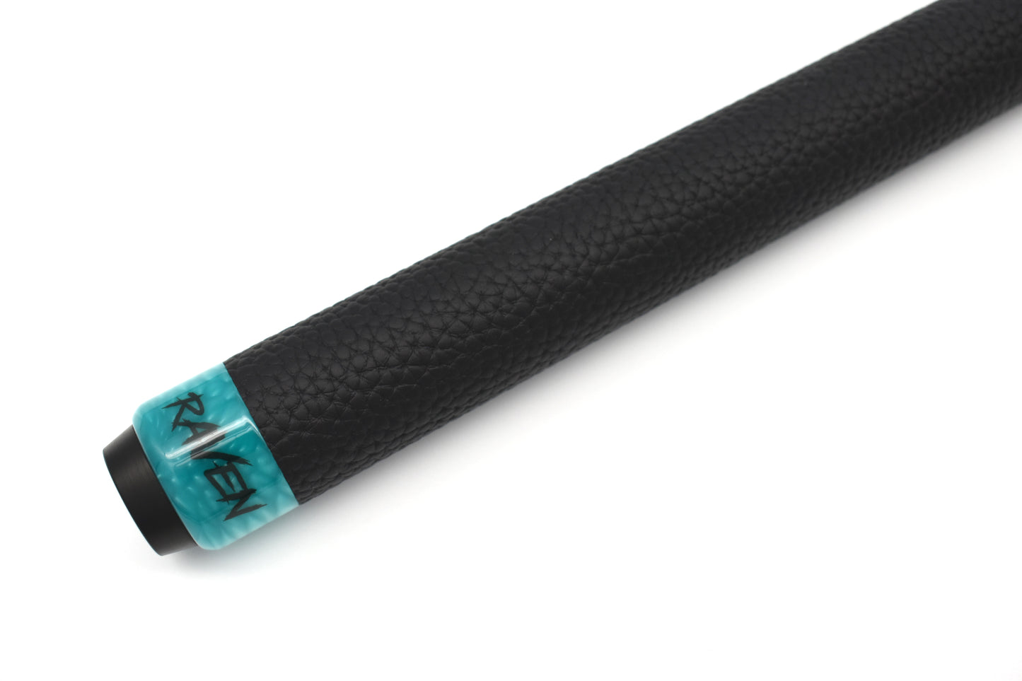 Raw Carbon Break Cue Leather Wrap, Blue
