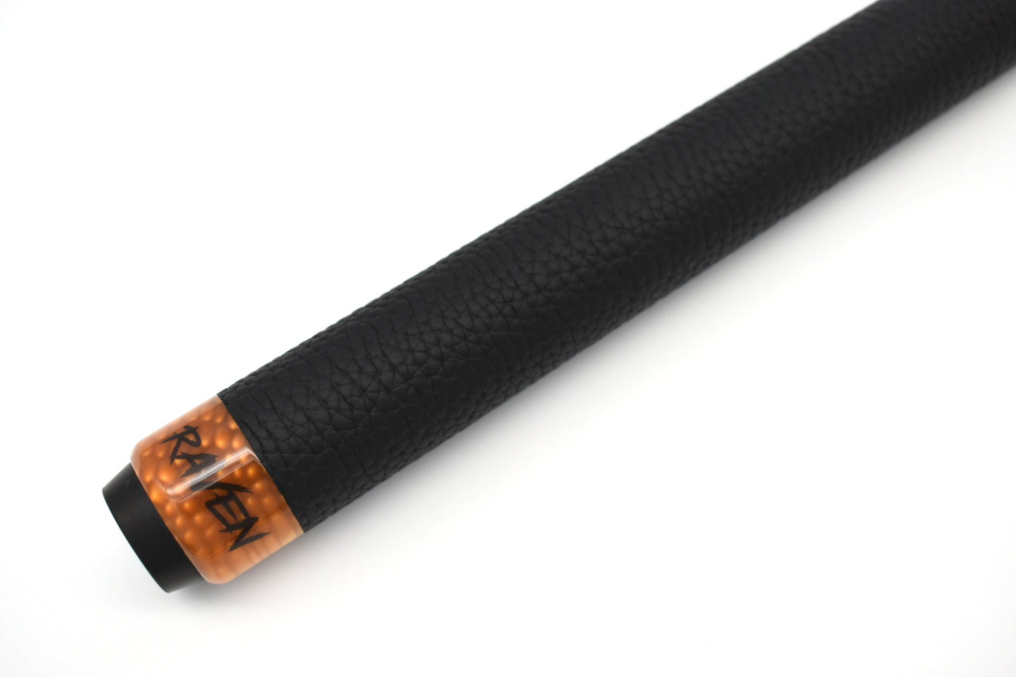 Raw Carbon Break Cue Leather Wrap, Brown