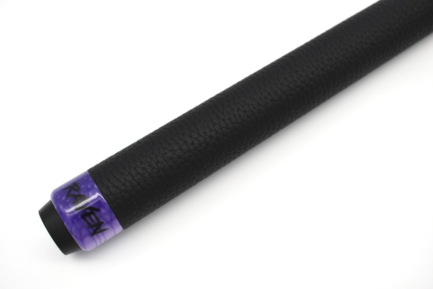 Raw Carbon Break Cue Leather Wrap, Purple