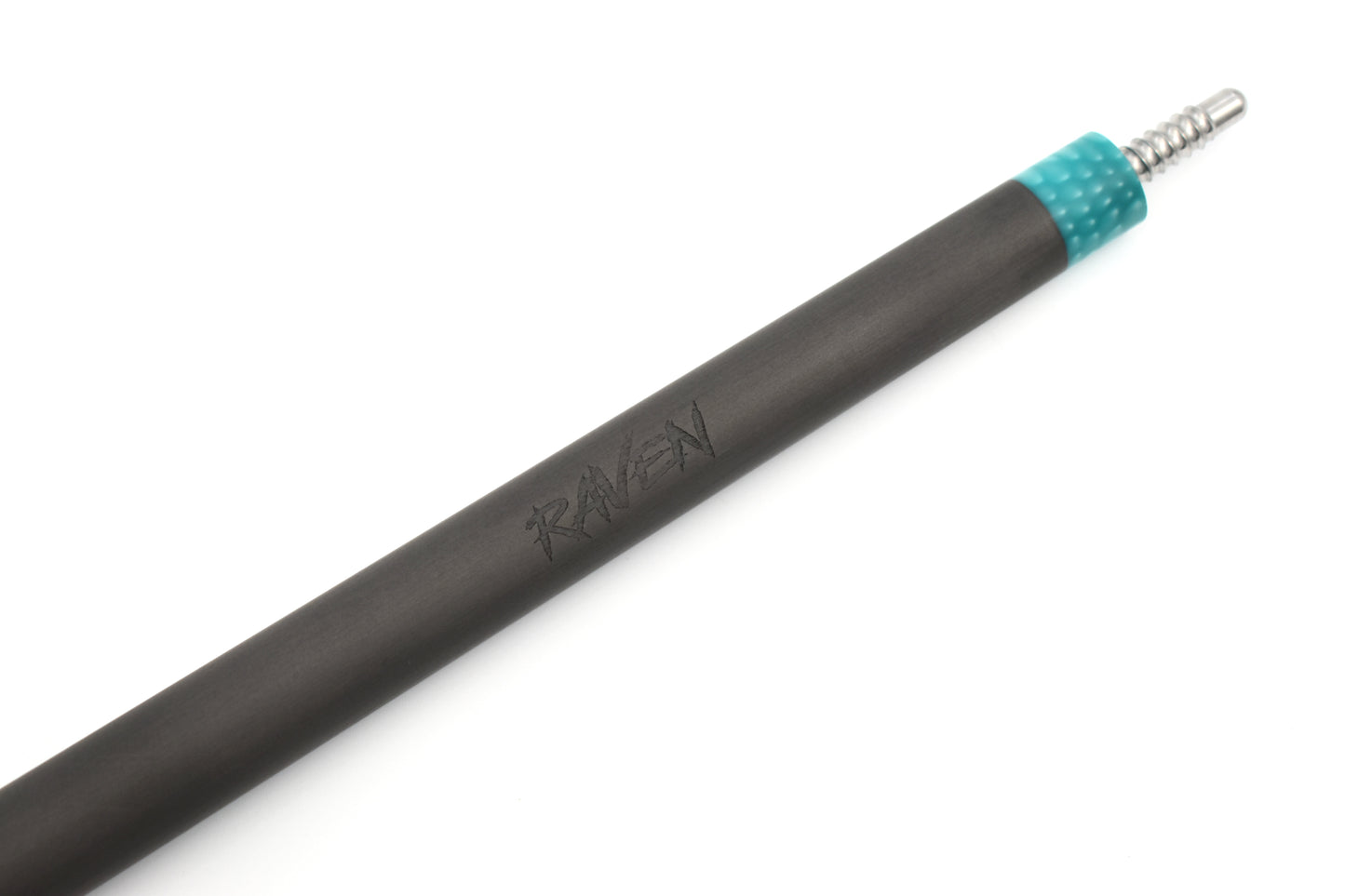 Raw Carbon Break Cue Leather Wrap, Blue