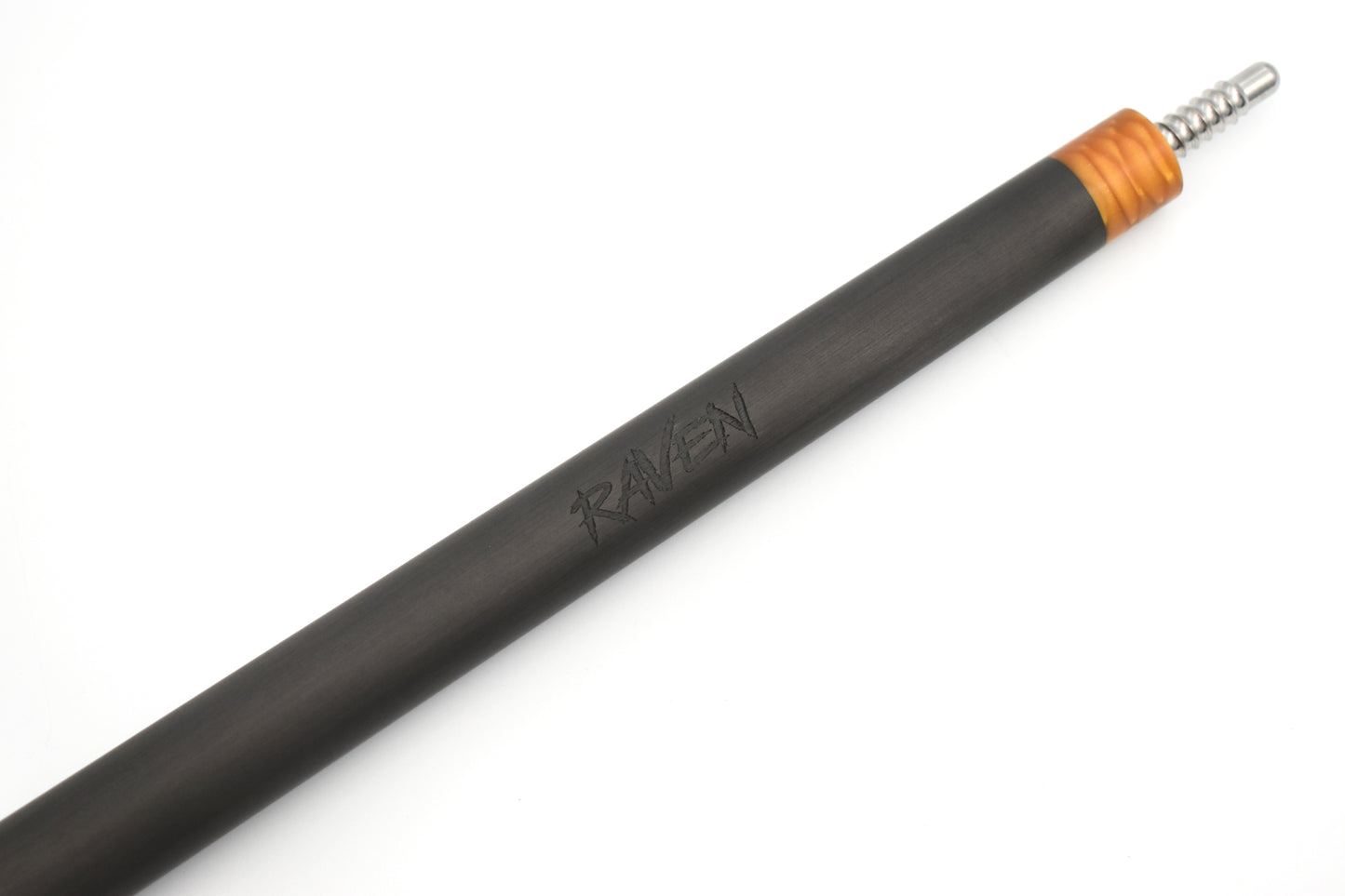 Raw Carbon Break Cue Leather Wrap, Brown