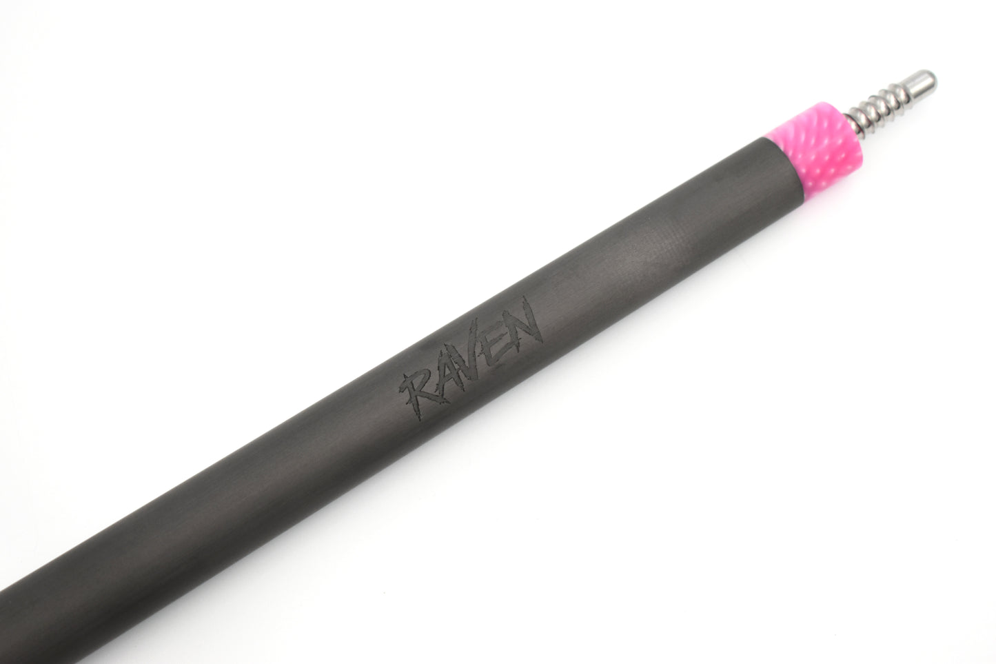Raw Carbon Break Cue Leather Wrap, Pink