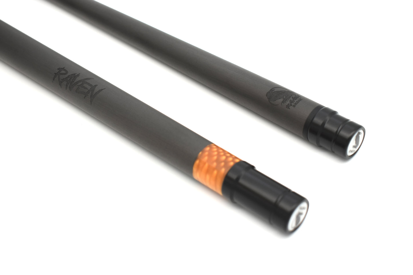 Raw Carbon Break Cue Leather Wrap, Brown